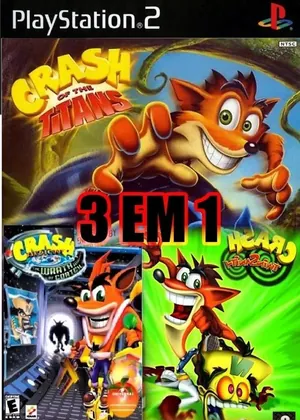 Crash 3 Em 1 PS2