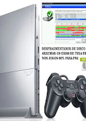 Defraggler Remover Tela Preta Jogos Via Opl PS2 PS2