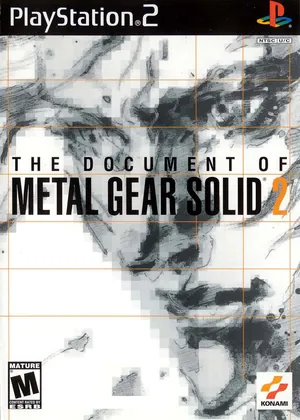 Document Of Metal Gear Solid 2 The Europe PS2