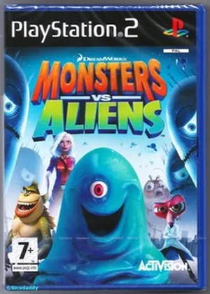 Dreamworks Monsters Vs Aliens Europa PS2
