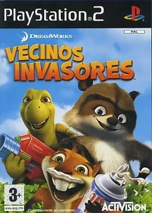 Dreamworks Vecinos Invasores Spain Europe PS2