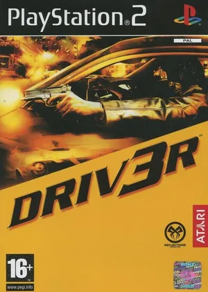 Capa de Driv3r Europa PS2