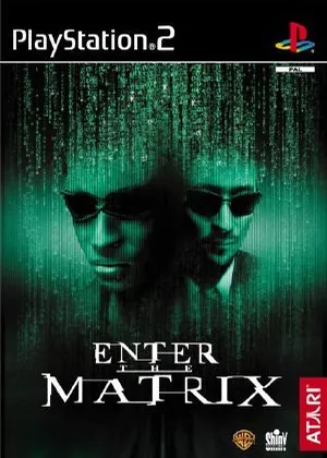 Capa de Enter the Matrix V2.00 Europa PS2