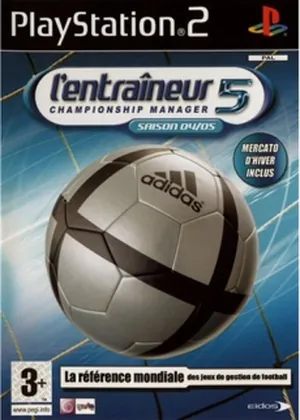 Capa de Entraineur 5 L' - Saison 04-05 France Europe PS2