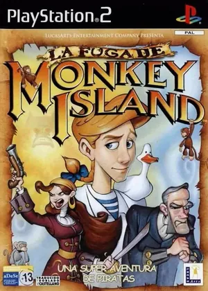 Capa de Escape From Monkey Island Europe PS2