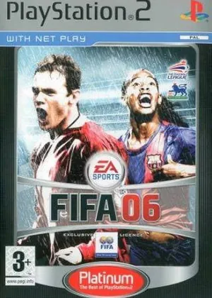 Capa de FIFA 06 Português Europe PS2