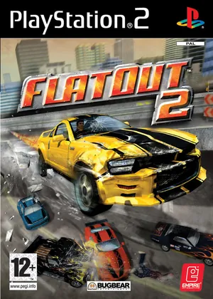 Capa de Flatout 2 Europe PS2