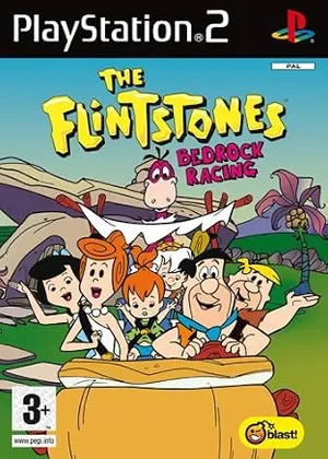 Flintstones the - Bedrock Racing Europe PS2