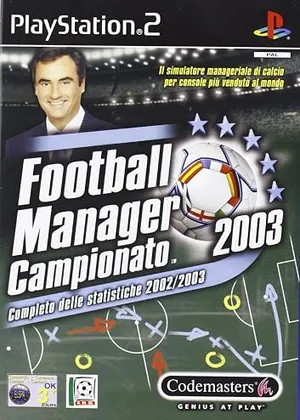 Football Manager Campionato Italia Europe 2003 PS2