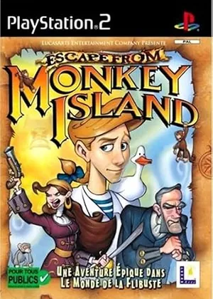 Fuga de Monkey Island La Espanha Europe PS2