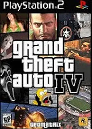 Capa de GTA 4 MOD PS2