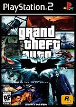 Capa de GTA Batman Ville Ripado PS2
