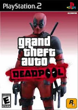 Capa de GTA San Andreas Deadpool PS2