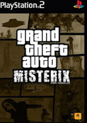 Capa de GTA San Andreas Misterix PS2