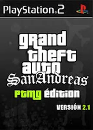Capa de GTA San Andreas Ptmg Edition V2.1 Europe PS2