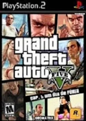 Capa de GTA V MOD PS2