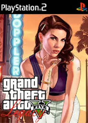 Capa de GTA V Pre Alpha Legacy Edition PS2