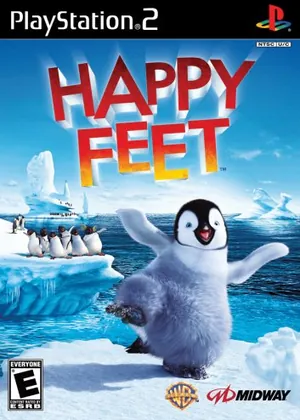 Capa de Happy Feet PS2