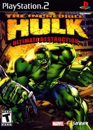 Capa de Incredible Hulk the - Ultimate Destruction PS2
