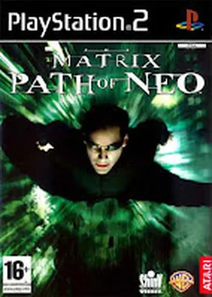 Capa de Matrix the - Path of Neo Espanha Europe PS2
