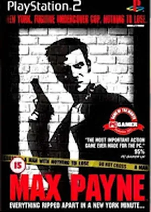 Capa de Max Payne Europe PS2
