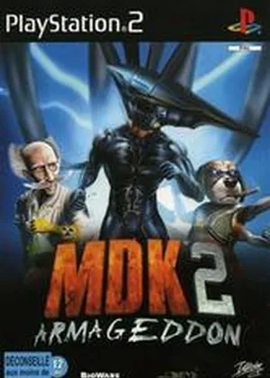 Capa de Mdk2 - Armageddon Europe PS2