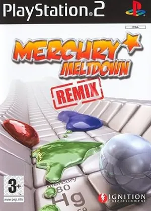 Capa de Mercury Meltdown Remix Espanha Europe PS2