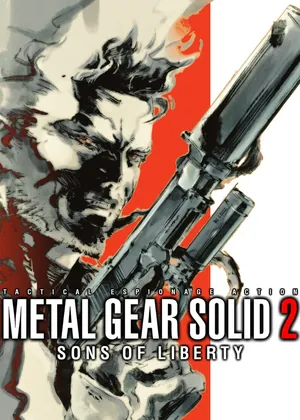 Capa de Metal Gear Solid 2 - Sons of Liberty Europe PS2