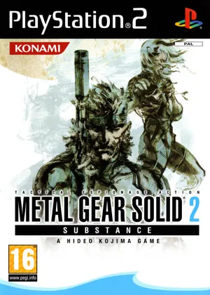 Metal Gear Solid 2 - Substance Europe PS2