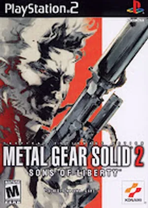 Capa de Metal Gear Solid 2: Sons of Liberty PS2