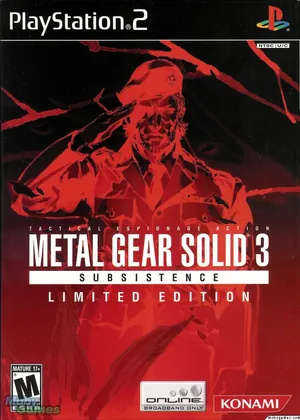 Metal Gear Solid 3 - Subsistence Disc 1 PS2