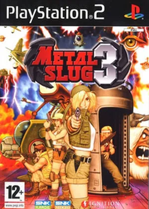 Capa de Metal Slug 3 Europe PS2