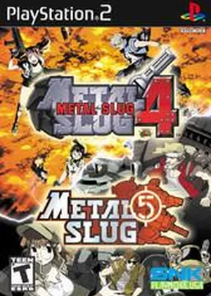 Capa de Metal Slug 4 & 5 Disc 2 Metal Slug 5 PS2