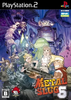 Metal Slug 6 Japão PS2
