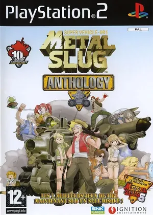 Capa de Metal Slug Anthology Europe PS2