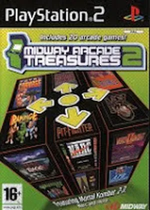 Capa de Midway Arcade Treasures 2 Europe PS2