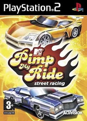 Capa de Mtv Pimp My Ride - Street Racing Europe PS2