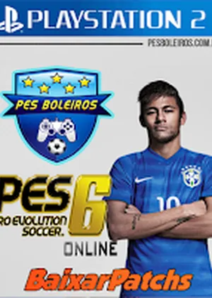 Capa de Patch Boleiros 1.0 Pes6 Online 2016 PS2