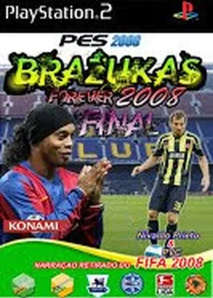 PES 2008 - Brazukas Forever Final PS2