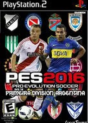 Pes Ppe V2 Primeira Division Argentina 2016 PS2