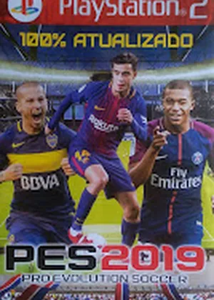 Pes  Versao Fevereiro 100 Atualiado 2019 PS2 PS2