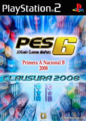 Capa de PES 6 Clausura 2008 Argentino PS2