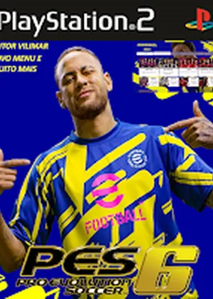 Pes 6 Efootball  By Vilimar Novembro 2022 PS2 PS2