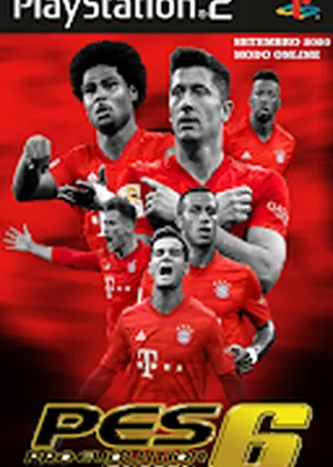 Capa de PES 6 Europeu 2020 Setembro PS2
