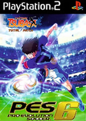 Capa de PES 6 Total Patch Tsubasa PS2