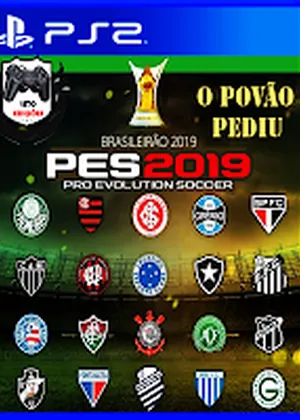 Capa de PES Advanced 2019-junho PS2