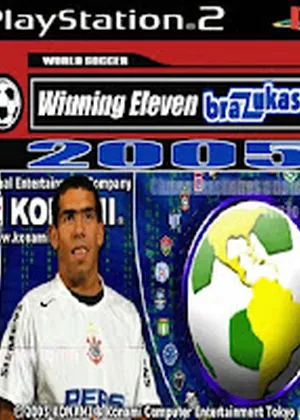 Capa de PES Brazucas 2005 PS2