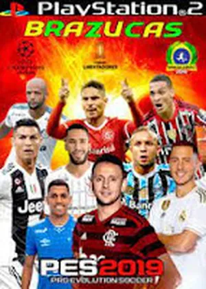 Capa de PES Brazucas Julho 2019 PS2