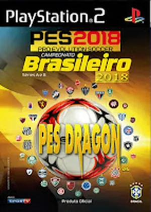 Capa de PES Dragon 2018 PS2