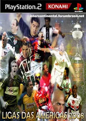Capa de PES Ligas das Américas 2008 PS2